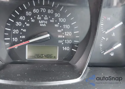 2008 Kia Spectra Lx from USA, damaged, VIN KNAFE121685502739